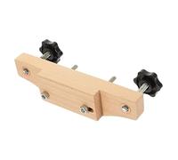 FRCOLOR Solid Maple Guitar Bridge Clamp for Acoustic and Electric Guitars Entry Level Repair Tool with Wood Construction Secure Grip for Bridge Maintenance and Sound Quality Improvement