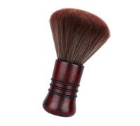 FRCOLOR Solid Wood Makeup Brush for Hairdressing Neck Hair Cleaning Brush to Remove Broken Hair for Salon Use