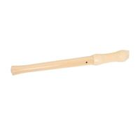 FRCOLOR Soprano Recorder 8-hole German Fingering Wood Color Wind Instrument for Students and Beginners Practice with Cleaning Rod Suitable for Children and Adult Music Learners