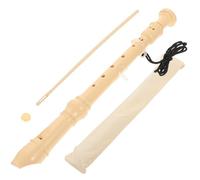 FRCOLOR Soprano Recorder British Style Clarinet for Abs Material Musical Instrument for Students Beginner Wind Instrument Learning and Team Practice
