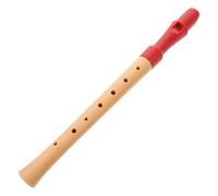 FRCOLOR Soprano Recorder Wooden 8 Hole Classic Style Portable Accurate Tuning Support Music Instrument for Beginners and Students for School Music Lessons and Outdoor Events