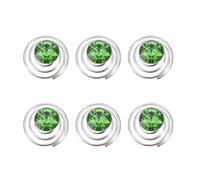 FRCOLOR Spiral Hair Pins Rhinestone Coils Gems Crystal Hair Twists Bridal Accessories for Women Updos, Buns
