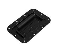 FRCOLOR Spring Loaded Recessed Grip Handle Iron Cabinet Pull with Padded Grip for Flight Cases Speaker Boxes Chest Kitchen Hardware Accessories