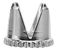 FRCOLOR Stainless Steel Airbrush Needle Cap Nozzle Tip Cap for Airbrush Spray Gun Replacement Accessory and Model Craft Supplies