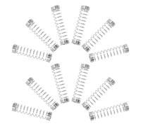 FRCOLOR Stainless Steel Ballpoint Pen Springs Replacement 0.4mm Wire Diameter 50pcs for Steady Writing Pressure and Universal Compatibility Suitable for Office and Stationery Use