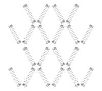 FRCOLOR Stainless Steel Compression Springs Small Sturdy Gel Pen Springs 60pcs Reliable Return and Stable Press Force for Ballpoint Pen Replacement Back to School Party Supplies