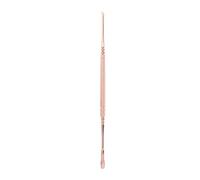 FRCOLOR Stainless Steel Ear Spoon Double Head Ear Wax Remover Tool for Adults Boy Girl Cleaning