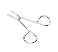 FRCOLOR Stainless Steel Eyebrow Tweezers Professional Eyebrow Clamp for Women Ingrown Hair Tweezer Slanted for Makeup