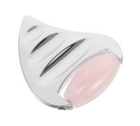 FRCOLOR Stainless Steel Gua Sha Facial Massager Roller and Scraping Board for Face Sculpting, Lifting, and Skin Care Portable Metal Gua Sha Tool for Spa and Home Use