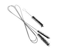 FRCOLOR Stainless Steel Nylon Tube Cleaning Brush for Bagpipe Pipe Tube Unblocker Brush Fluffy Cleaners