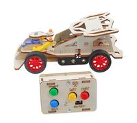 FRCOLOR Stem Car Kit Engineering Remote Control Car Assembly for Creative DIY Educational Racing Learning and Exploration for Family Fun and Classroom Projects