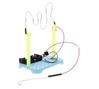 FRCOLOR Stem Electric Circuit Kit for Educational DIY Physics Engineering Kit with Motor and Electromagnet Creative Science Experiment for School Lessons and Family Learning