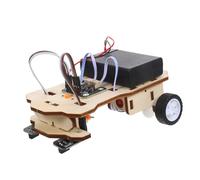 FRCOLOR Stem Solar Car Kit for Ages DIY Solar Energy Powered Craft for Indoor Outdoor Use Educational Science Model Encouraging Creativity and Engineering Skills