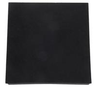 FRCOLOR Studio Acoustic Isolation Pad 3-layer Foam Speaker Stand Sound Dampening Panel 20x20x5.3cm Black for Subwoofer Noise Reduction and Vibration Control