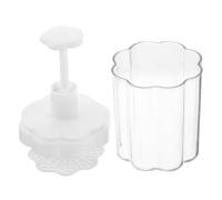 FRCOLOR Sturdy Facial Cleanser Foam Maker Portable Bubble Cup Hand Pump Soap Dispenser Liquid Containers Kit for Shampoo Body Wash