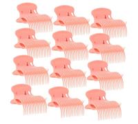 FRCOLOR Sturdy Insulated Hot Roller Clip Set Pcs Heat Resistant Claw Clips for Hair Curler Replacement Roller Jaw for Styling
