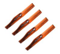 FRCOLOR Styling Comb 4pcs Mens Folding Combs Plastic Hair Salon Tools Frizz Reduction Smooth Finishing