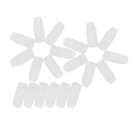 FRCOLOR Sunglasses Repair Long Pads Nose 20pcs Strip Style Replacement Direct Insert Design for Comfortable and Secure Fit Maintenance Suitable for Various