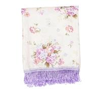 FRCOLOR Supple Violet Cotton Guzheng Dust Cover, Universal 163cm Protective Cloth for Guzheng Cleaning and Maintenance, Comfortable Musical Instrument Sleeve for Folk String Instruments