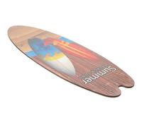 FRCOLOR Surfboard Beach Themed Sign Wooden Creative Rustic Surfboard Decor Can Be Hung on The Wall for Friends Who Love Summer Beach Style Ornament Entrance Decoration