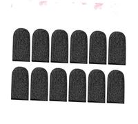 FRCOLOR Sweat-resistant Finger Sleeves for Gaming, Nylon Finger Covers, Elastic and Sturdy, 10pcs Pack, Black, for Adults Gaming Accessories