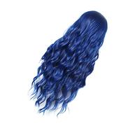 FRCOLOR Synthetic Curly Hair Wig Natural Periwig Hairpiece Long Wave Wig for Women Perfect for Halloween