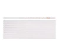 FRCOLOR Tailor Marker Pens Clothing Pen White 10pcs for Sewing Projects, Fabric Wax Pencils Accurate and Clean Lines for Sewing and Fabric Marking