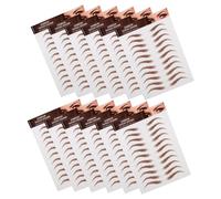 FRCOLOR Tattoo Brow Stickers Light Brown Eyebrow Transfers Simulation Eyebrows