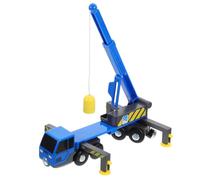 FRCOLOR Telescopic Arm Crane Truck Toy for Boys and Girls Construction Vehicle Model Plastic Engineering Car Inertia Function for Playtime and Imaginative Adventures