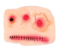 FRCOLOR Temporary Horror Wound Scar Stickers 3D Realistic Bloody Stickers for Halloween Party Skin Decoration Random Style