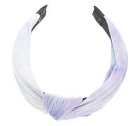 FRCOLOR Tie Dye Headband Satinbands Workout Headbands for Women Spring Hair Band Blue Light Fall Yoga Running Girls Hairbands Boys and Girls Tie Dye Hair Bands for Women Boho Head Bopper K