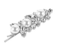 FRCOLOR Timeless Design Pearl Hairpin Hair Accessories for Bride Secure and Elegant