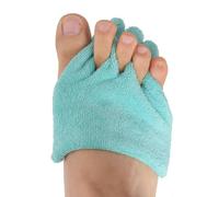 FRCOLOR Toes Separation Pad Green Breathable Foot Protective Cushion for Prevention Soft Foot Tool for Elderly Diabetic Patients and Stroke