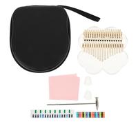FRCOLOR Tone Kalimba Thumb Piano for Beginners Lightweight Portable Finger Piano with Resonance Practical Musical Instrument for Learning and Playing