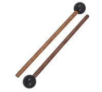 FRCOLOR Tongue Drum Mallets and Xylophone Drumsticks, Wooden Handle with Rubber Head, Convenient to Hold and No Burrs, Percussion Instrument Accessory for Music Practice