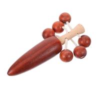 FRCOLOR Traditional Wooden for Boys and Girls Months Plus Safe Engaging Musical Instrument