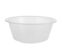 FRCOLOR Transparent Portable Foot Soaking Tub Large Plastic Foot Bath Basin for Home Relaxation and Massage Sturdy Construction for Comfortable Soaking Experience