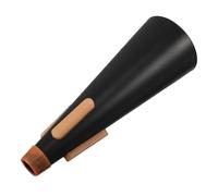 FRCOLOR Travel Trumpet Mute Straight Silencer for Jazz Classical Performance Electronic Brass Instrument Accessory for Noise Sensitive Environments and Improved Practice Efficiency