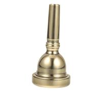 FRCOLOR Trombone Mouthpiece Alto Trombone Replacement Mouthpiece Durable Design for Enhanced Sound Clarity for Beginners and Professionals Elegant Silver and Gold Finish
