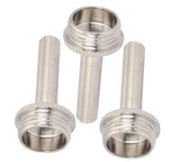 FRCOLOR Trumpet Piston Stem Replacement Connecting Rods Rust-resistance 3pcs Stainless Steel Sturdy Trumpet Parts Accessory Fits Most Models for Music Performance
