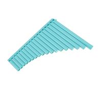 FRCOLOR Tube Pan Flute in C Key for Beginners Accurately Tuned Musical Instrument with Color for School and Home Practice