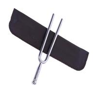 FRCOLOR Tuning Fork Steel Forks Music Instrument Practical Tone Tuner for Sound Therapy A Storage Bag for Heart Chakra