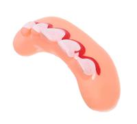FRCOLOR Ugly Teeth Costume Prop Funny Dentures for Halloween Parties Realistic Cosplay Accessory Spooky Stage Performance Haunted House Decor for Costume Events