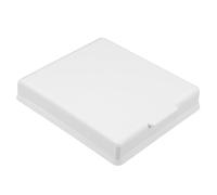 FRCOLOR Ultra-Thin Waterproof Adhesive Switch Cover Guard for Hotel Doorbell Switch Plastic Weatherproof Protective Case with Easy Mounting for Protection in Hotel Settings