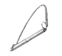 FRCOLOR Ultrasonic Dog Training Whistle Stainless Steel Positive Reinforcement Tool Silent High Frequency Stop Barking Aid for Puppies and Dogs