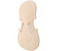 FRCOLOR Unfinished Wooden Violin Top Panel 4/4 Size Violin Making Accessory for Restoration Projects and Craft Studio Use with Enhanced Acoustic Performance and Custom Composition Features