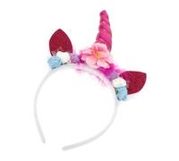 FRCOLOR Unicorn Headband for Halloween Party Adorable Hair Decoration for Soft and Comfortable Unicorn Headdress Eye Catching Accessory for Costumes and Events