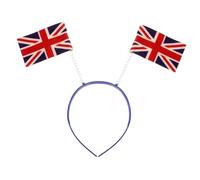 FRCOLOR Union Jack Head Flag Headband Flag Hair Accessory For Women And Girls Costume Parties Festivals And Celebrations