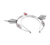 FRCOLOR Unique Lolita Headpiece Gothic Halloween Crown Devil Eye Halos Women Headband Adults Party Accessory