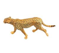 FRCOLOR Unique Wild Animal Statue Sturdy Cheetah Figurine Wild Cheetah Toy for Boys and Girls Home Decor